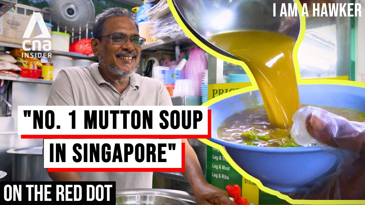 Singapore's Michelin Bib Gourmand Hawkers: Bahrakath Mutton Soup | On The Red Dot
