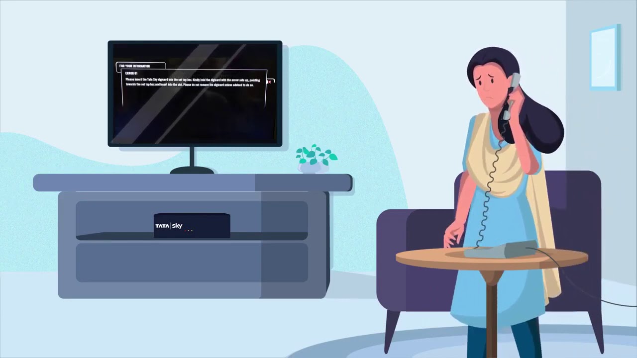 Tata Sky   Troubleshooting Video 01