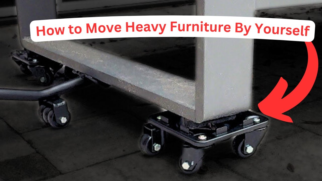 🏠 Move 1500 lbs Alone?! | KEDSUM Professional Furniture Mover Tool Set Review 💪🛋️