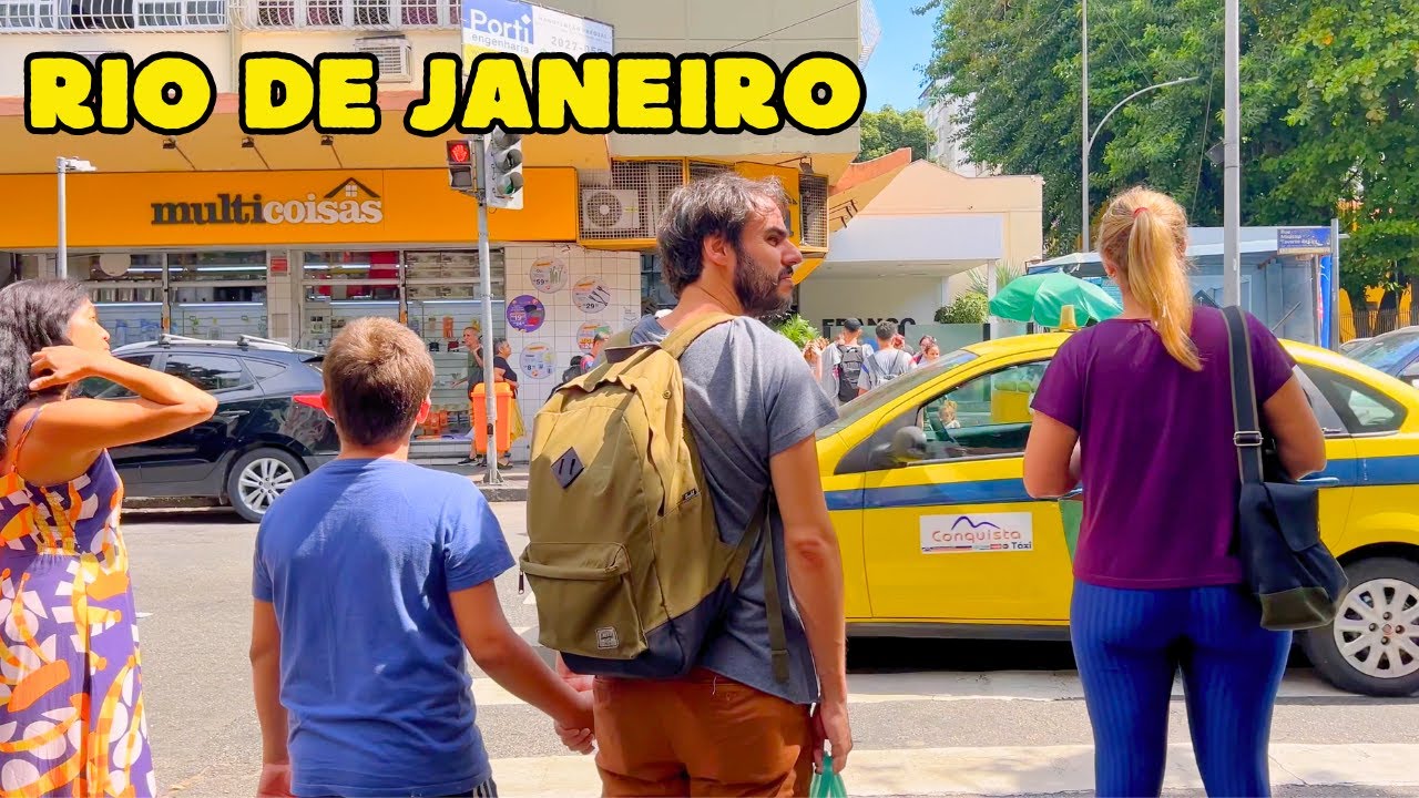 This is the Reality of the Streets of Rio de Janeiro | Brazil 🇧🇷 【4K】 2024