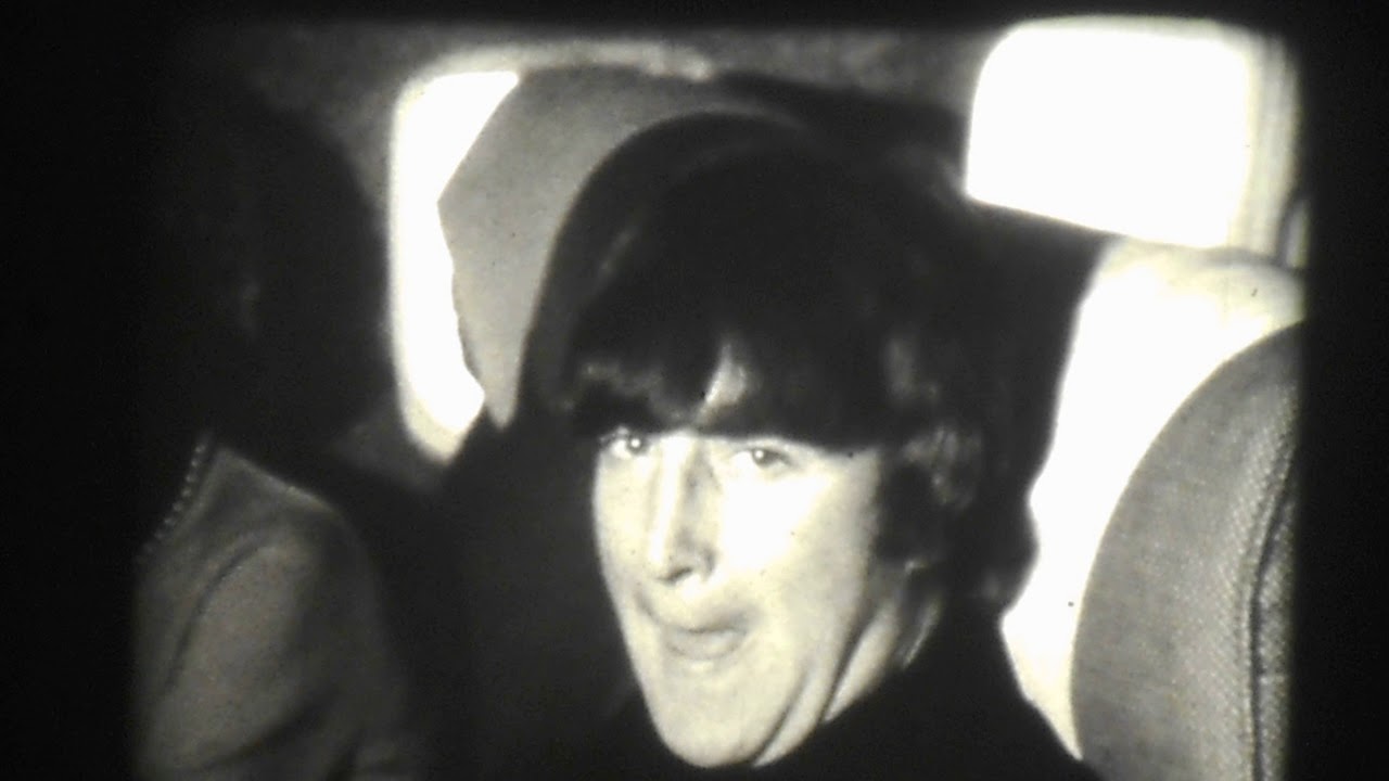 Beatles plane arriving in Australia 1964