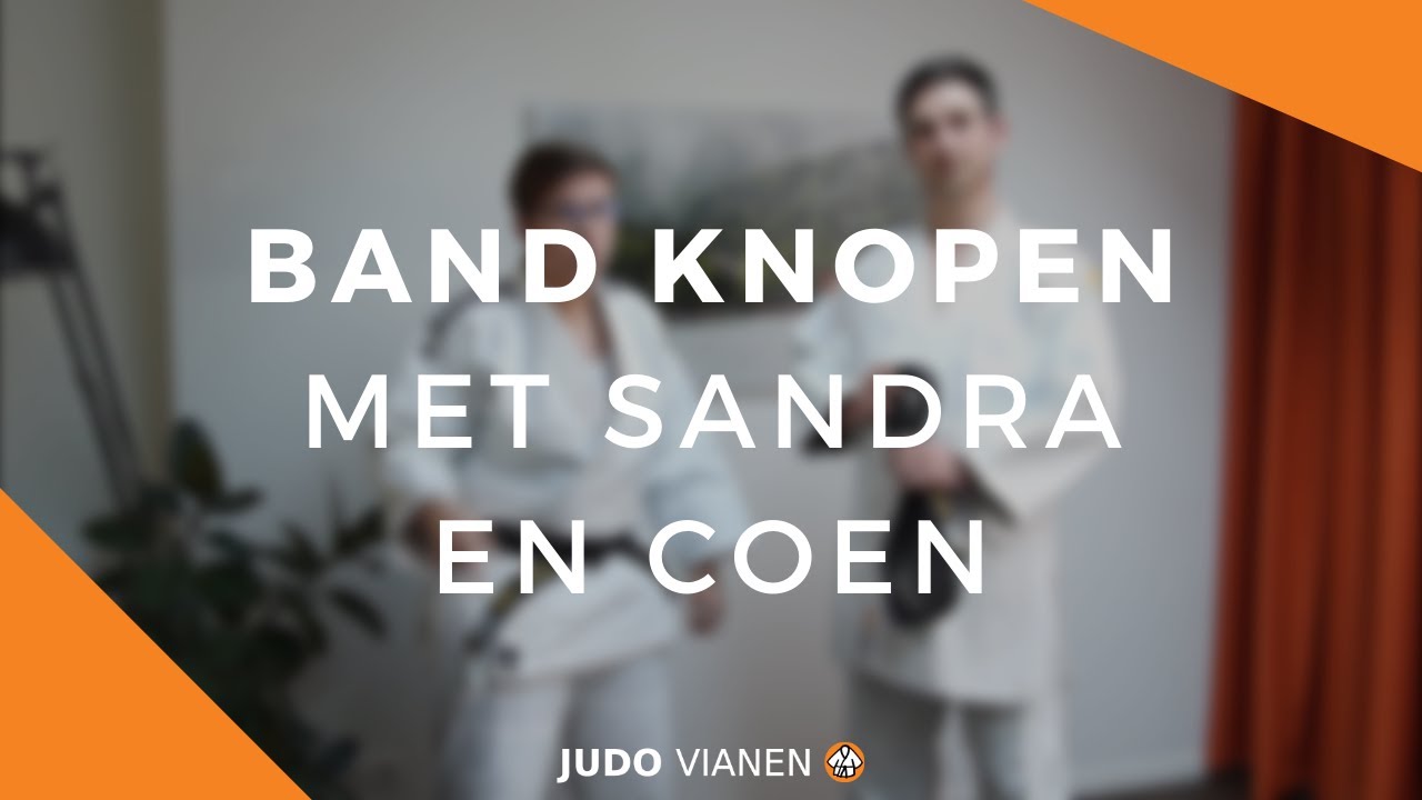 Hoe knoop ik mijn band?