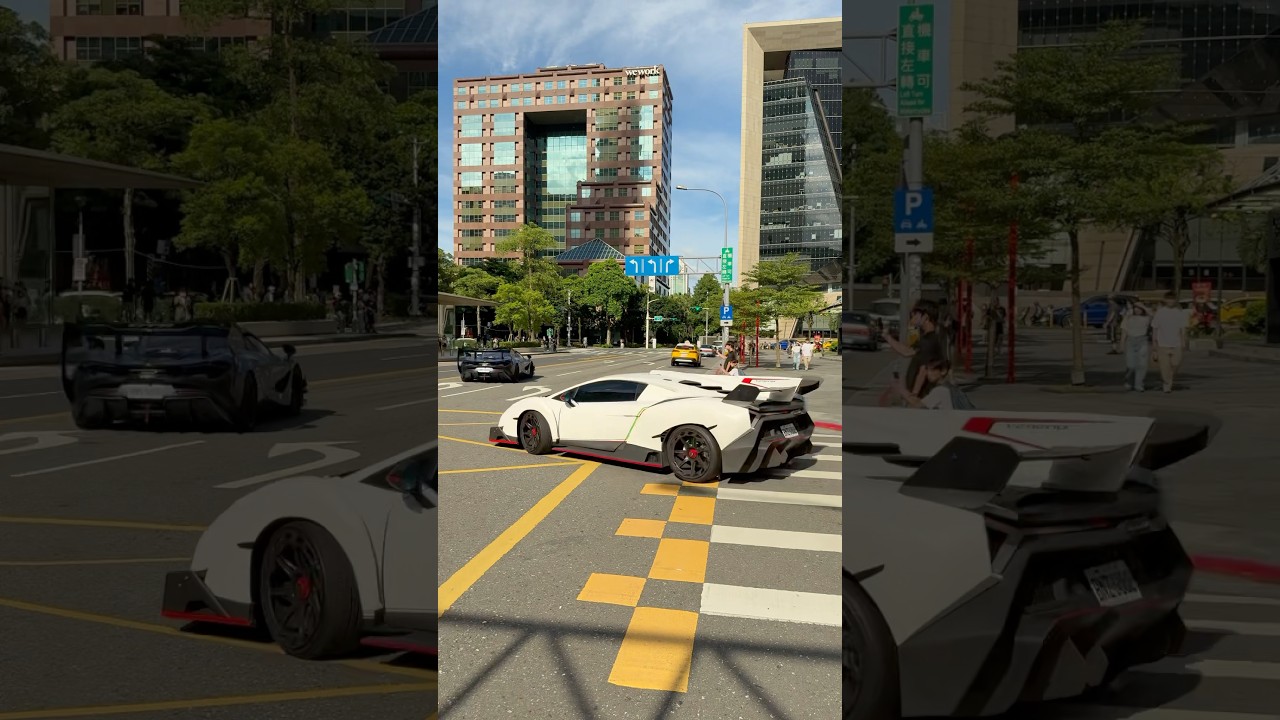 McLaren Senna GTR X Lamborghini Veneno 🤔#맥라렌 #マクラーレン #람보르기니 #ランボルギーニ