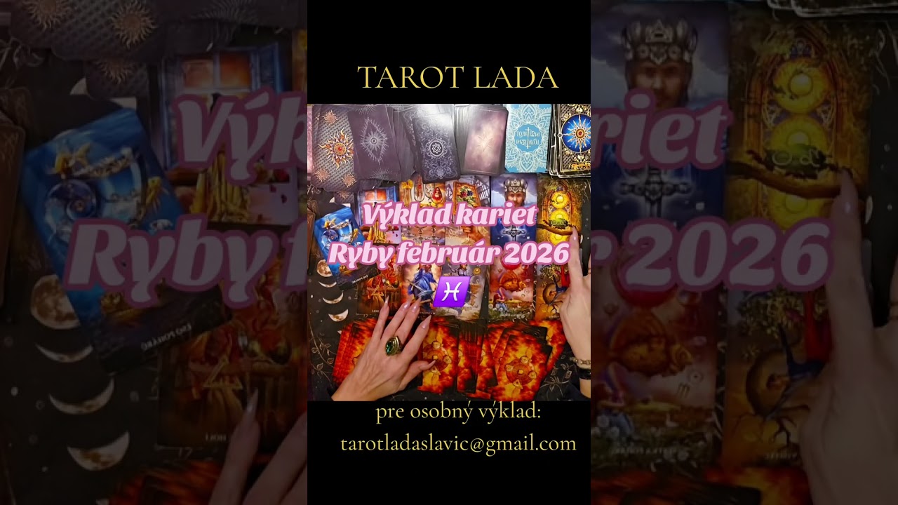 Výklad kariet🔮🪄♓️Ryby február 2026⬇️Sleduj celý reel⬇️Viac info pod videom⬇️