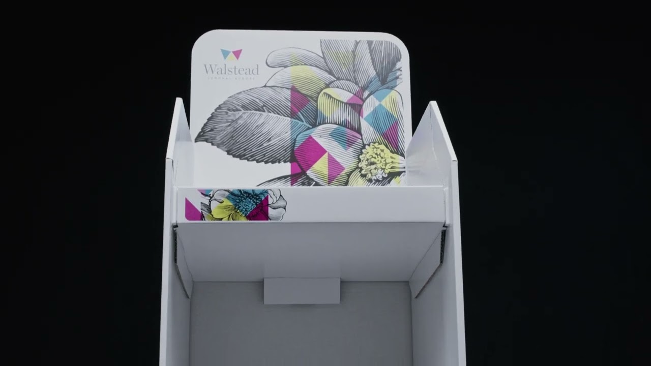 Biodegradowalny stand POS. Innowacje w obszarze Point Of Sale.