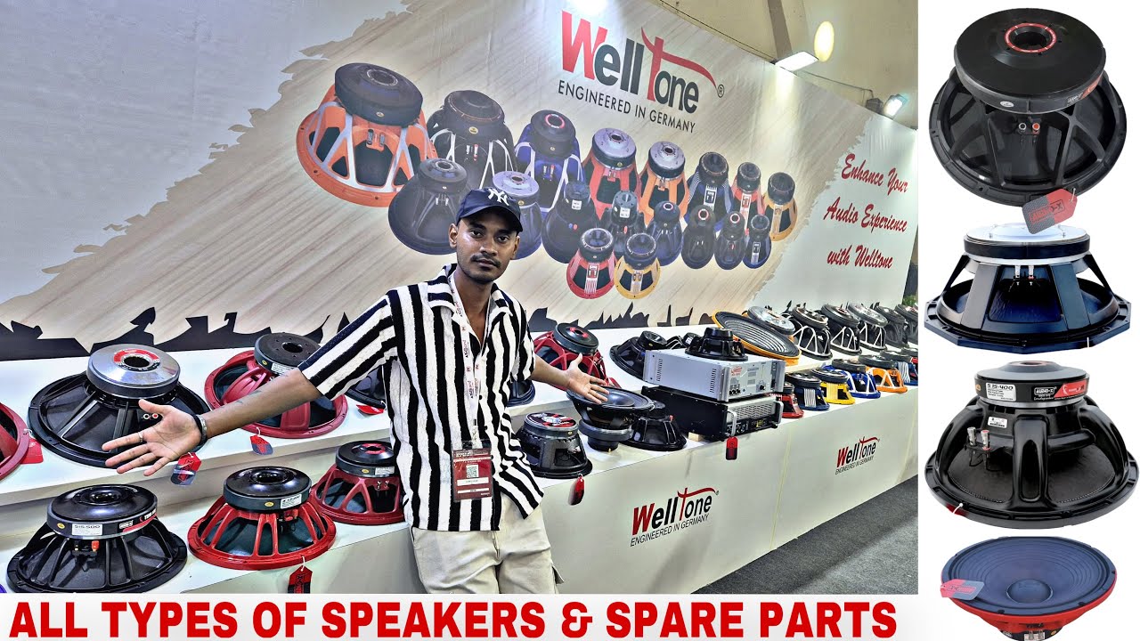 All Types Of Dj speakers | Speakers Spare Parts | 12 Inch | 15 inch | 18 inch | Voice coil | Magnet