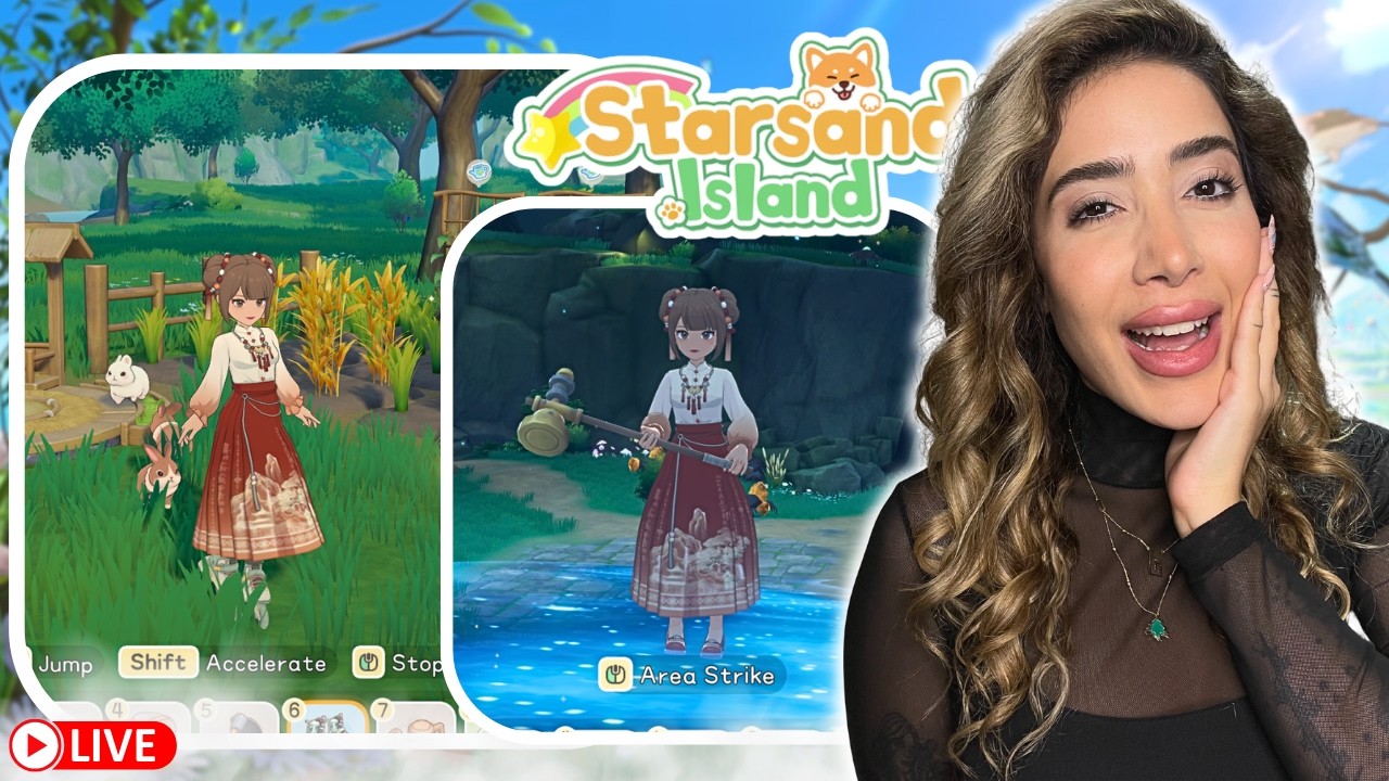 More new free DLC & exploring Moonlit forest | Starsand Island
