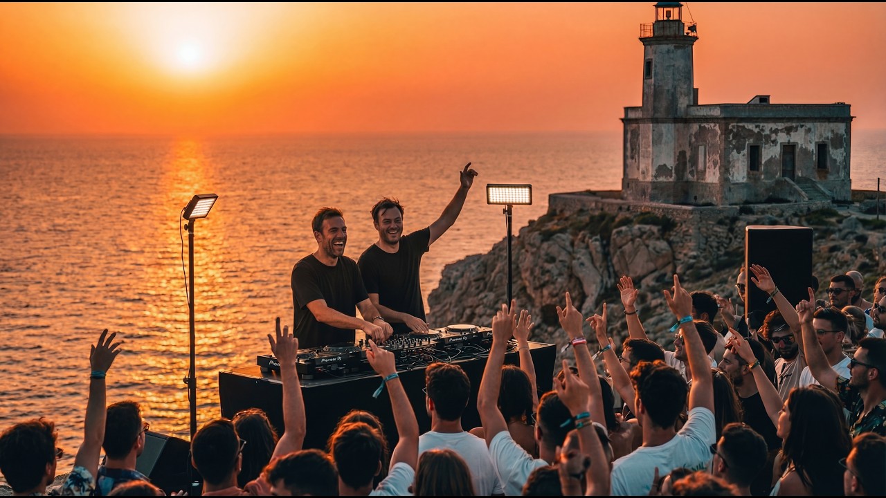 Ben B&ouml;hmer B2B Le Youth Inspired | Melodic House Sunset Set at Mont Saint-Michel (Tide Island)