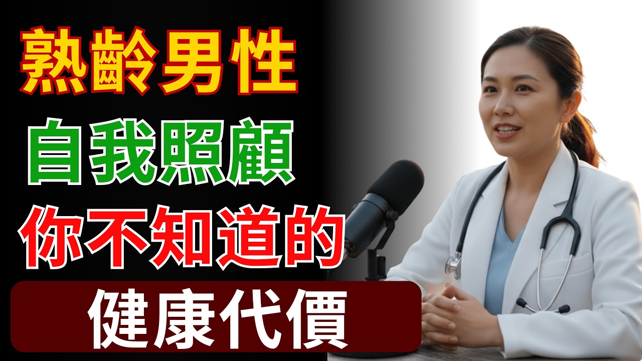 泌尿科醫師：5個熟齡男性希望早點知道的自我照顧秘密｜60歲後必看