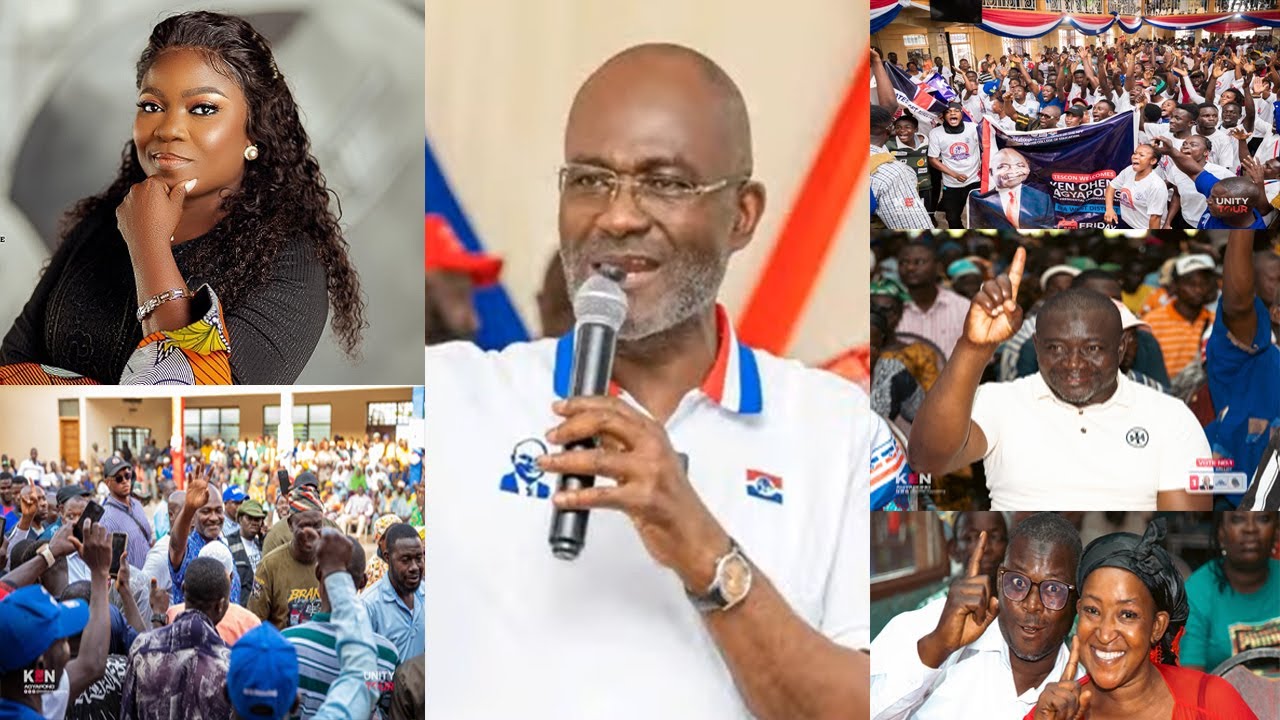 Kennedy Agyapong to WIN with 53%! AFIA POKUA VIM LADY speaks with Ken Agyapong's Team