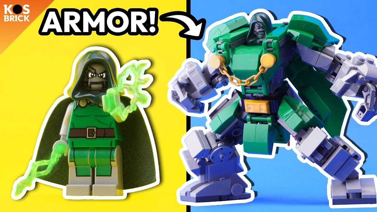 Lego DR. DOOM MECH armor!