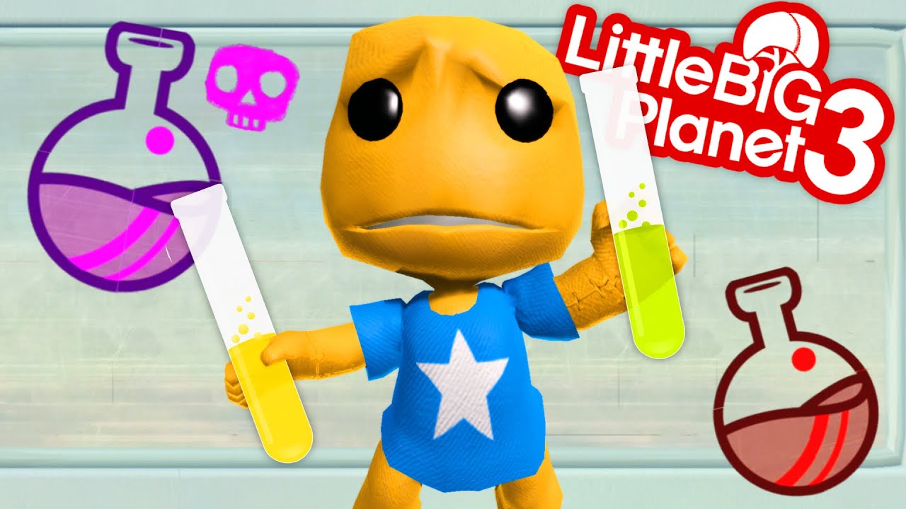 Kick The Buddy Science Experiment Gone Wrong - LittleBigPlanet 3 PC Gameplay | EpicLBPTime