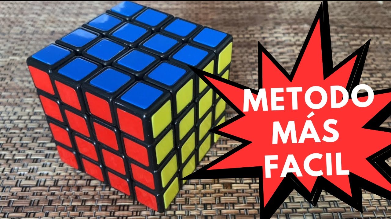 Como armar un cubo 4X4 de la manera más fácil