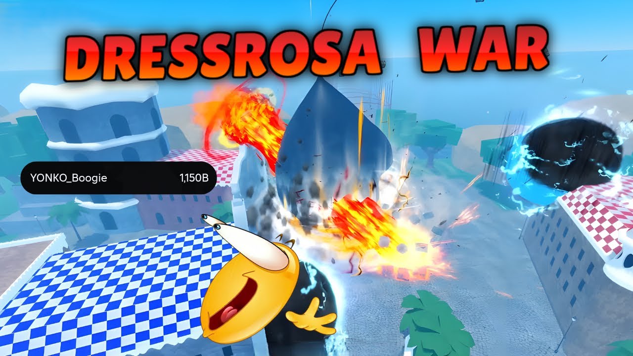 DRESSROSA WARS PART 1 (FRUIT BATTLEGROUNDS)