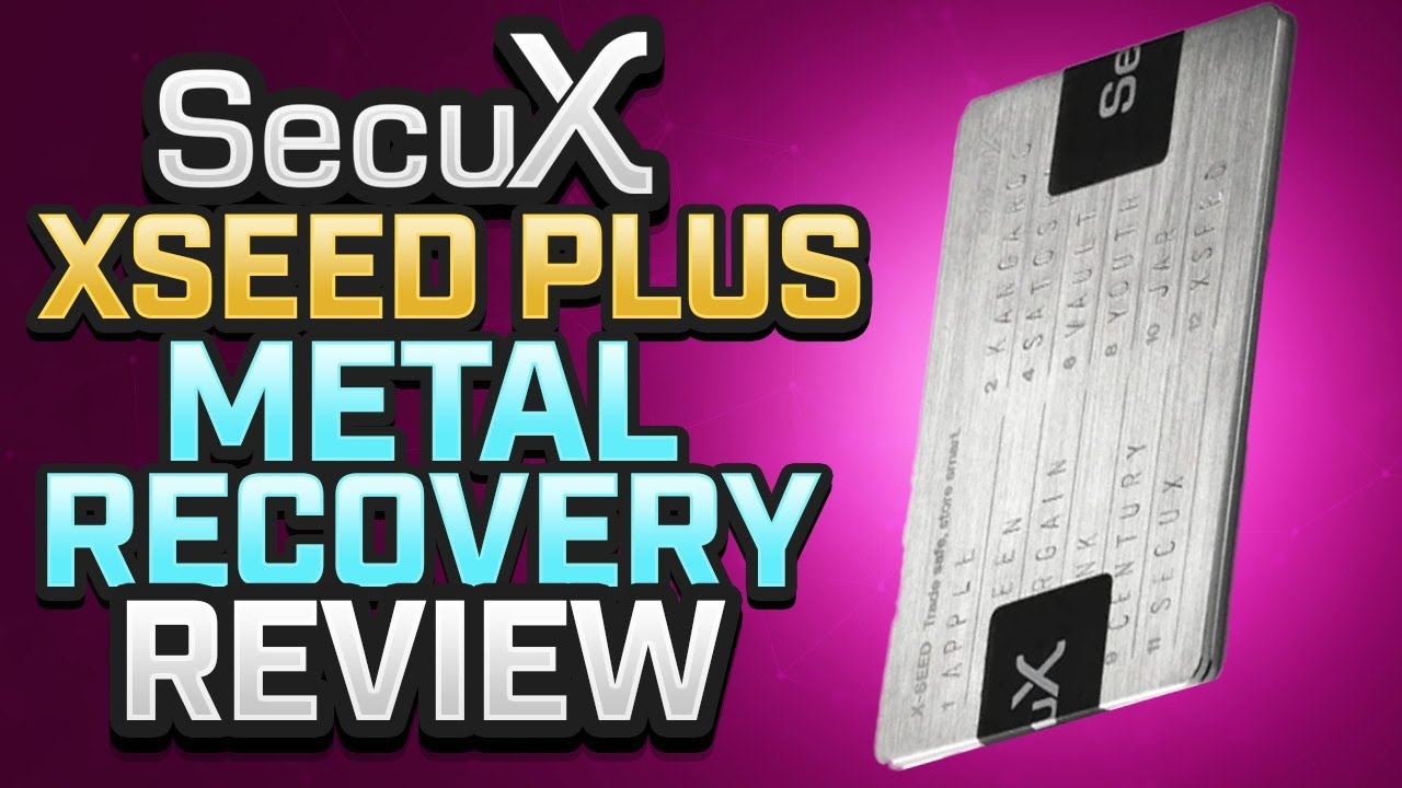 Обзор и распаковка SecuX XSEED Plus Metal Recovery Seed Backup (2023)