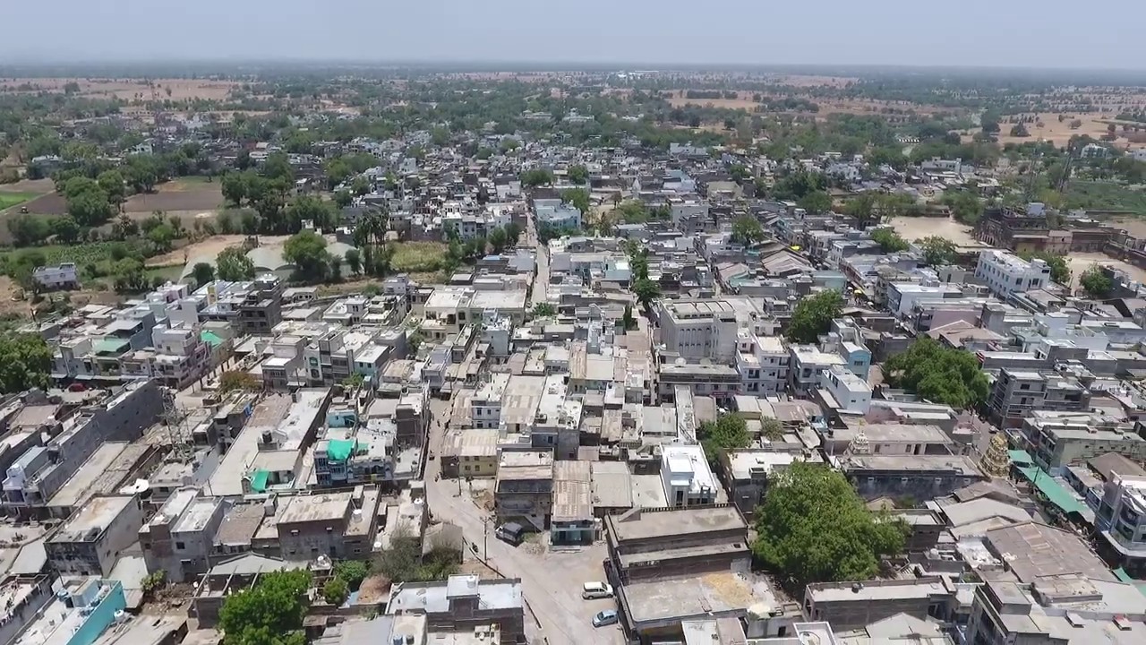ALIRAJPUR BUS STAND FULL HD DRONE VIEW