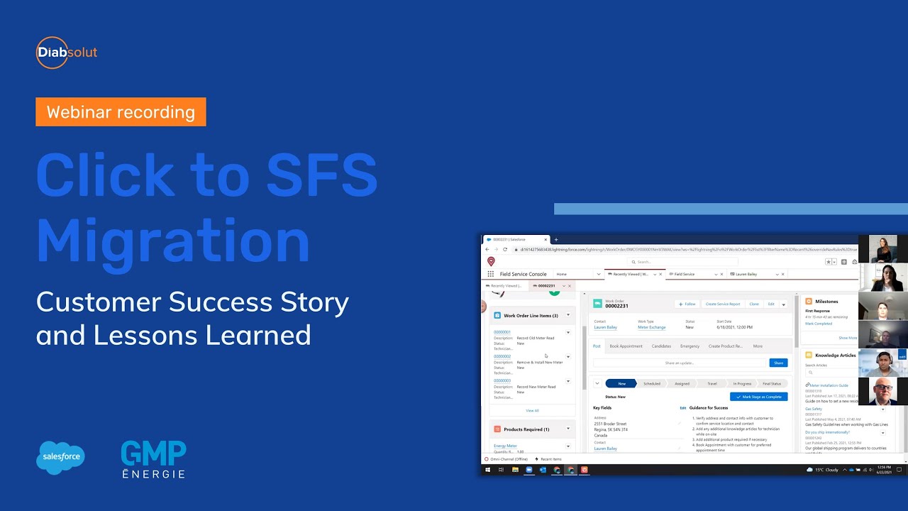 Webinar: Click to Salesforce Field Service Migration