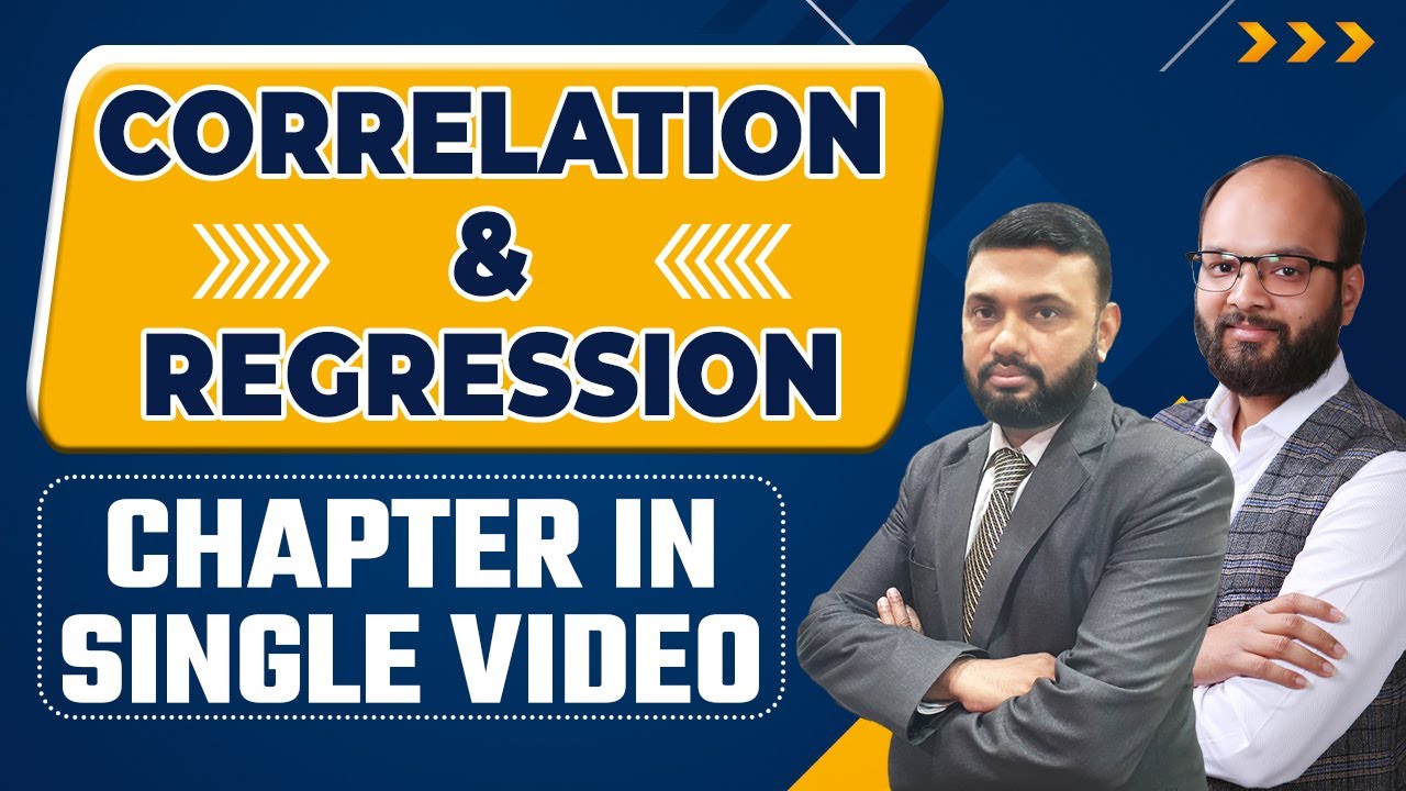 Correlation & Regression | CMA Foundation Statistics | CMA Foundation Stats Chapter 6 | ICMAI Exams