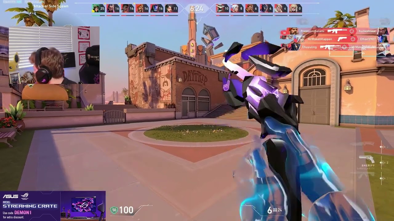 Demon1 Deathmatch Sunset
