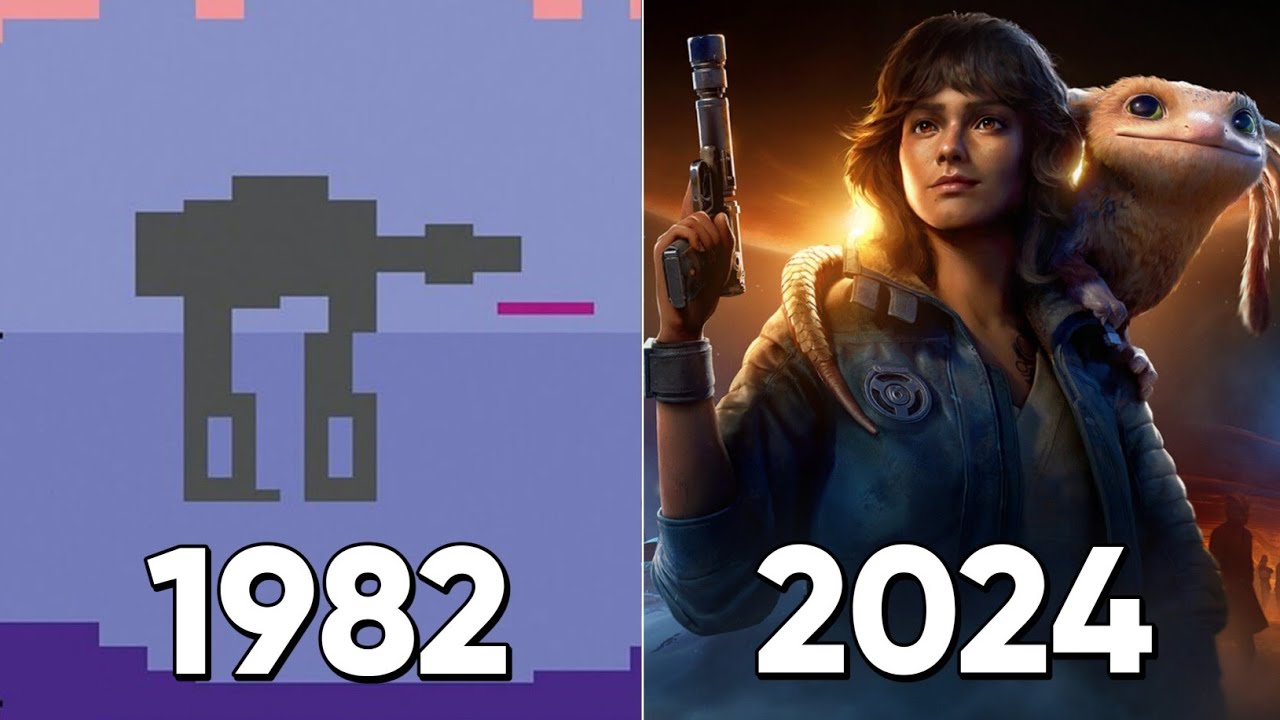Evolution of Star Wars Games (1982-2024)