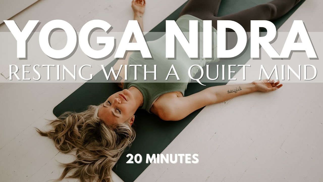 Yoga Nidra for a Calm and Quiet Mind | 20 Min Yoga Nidra Meditation | Ocean Wave Sounds