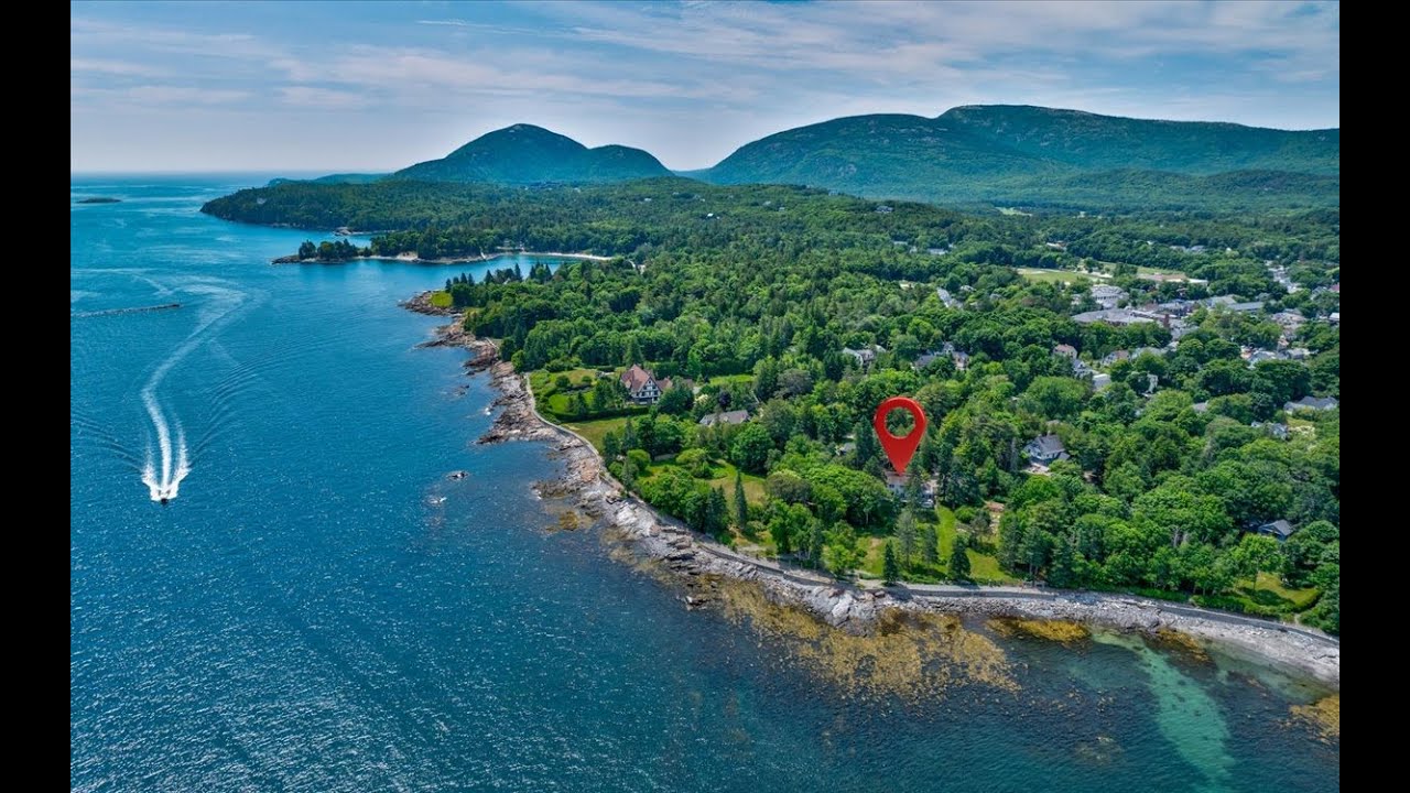 SOLD! Bar Harbor, Maine. 2.17± Acre Oceanfront Estate Selling at Auction