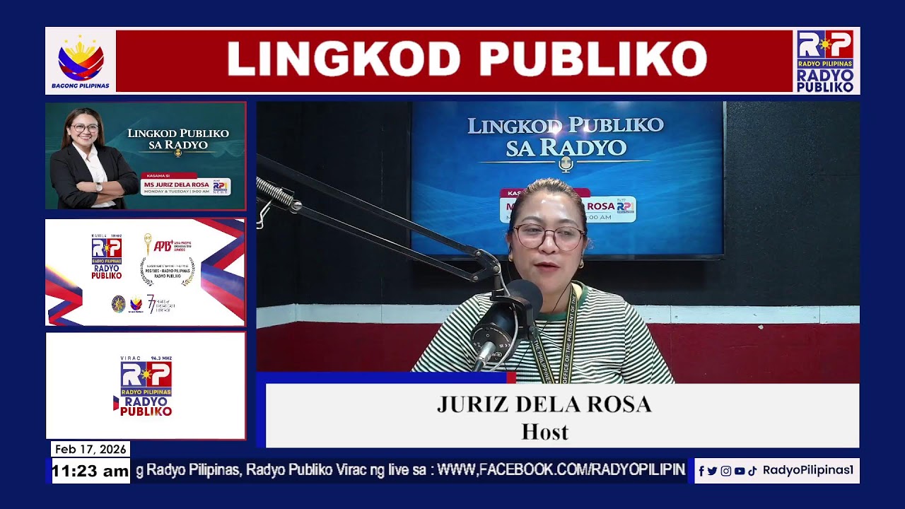 LINGKOD PUBLIKO SA RADYO| February 17, 2026