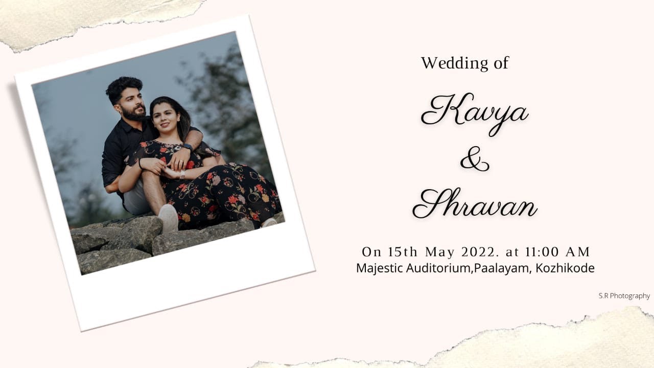 KAVYA & SHRAVAN || WEDDING || SR PHOTOGRAPHY
