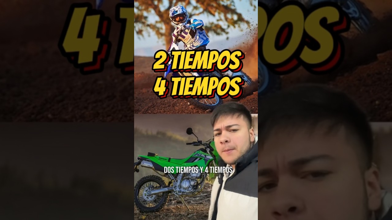 &iquest;CU&Aacute;L ES LA DIFERENCIA ENTRE UN MOTOR 2 TIEMPOS Y 4 TIEMPOS? #motos #motores #2tiempos #4tiempos