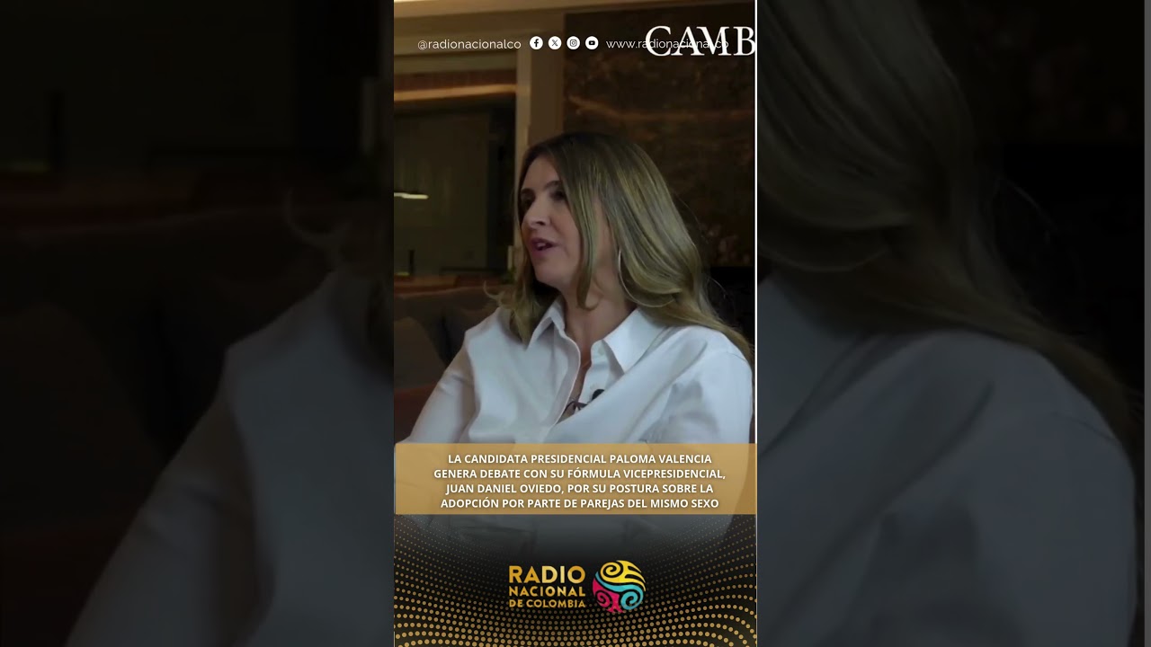 Debate entre Paloma Valencia y Juan Daniel Oviedo por adopci&oacute;n igualitaria