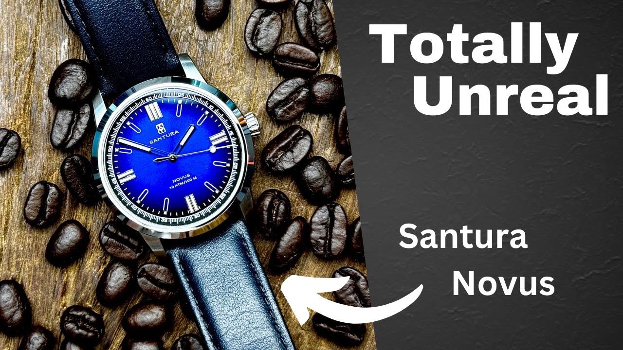 Santura Novus Blue Dial: потрогайте этого зверя!
