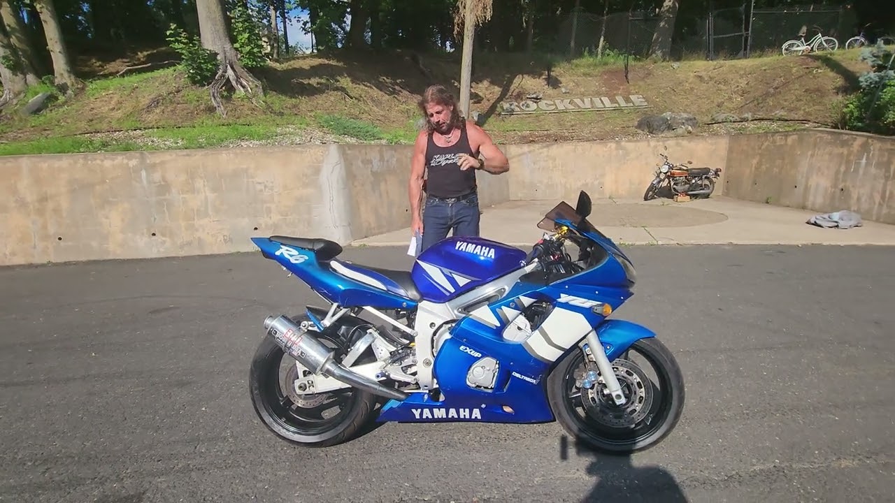 Ямаха R6 600 2002 года