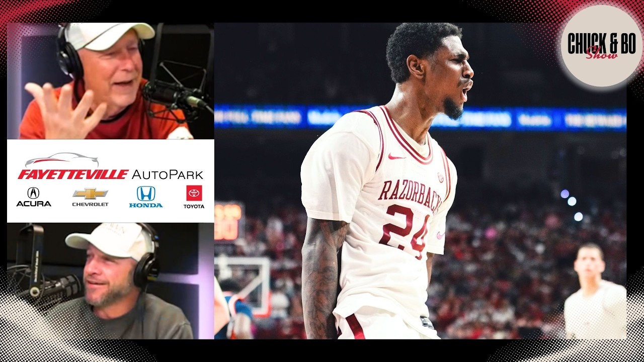 Hogs DOMINATE Auburn + Recapping Arkansas Baseball's Weekend in Arlington | Chuck & Bo Show 2/16/26