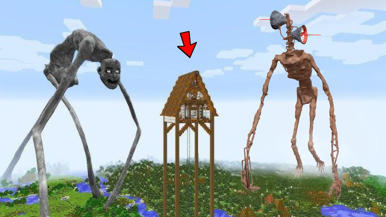 i Found Scariest SIREN HEAD AND FRAND in Minecraft