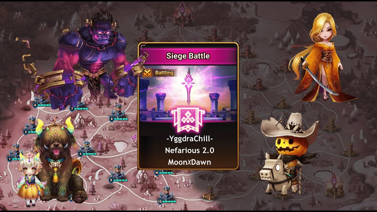 Une def 4* originale mais parfaite pour Crawler - Siège Battle vs Nefarious 2.0 et Moon✗Dawn