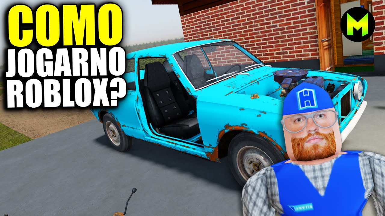 COMO JOGAR MY SUMMER CAR NO ROBLOX!