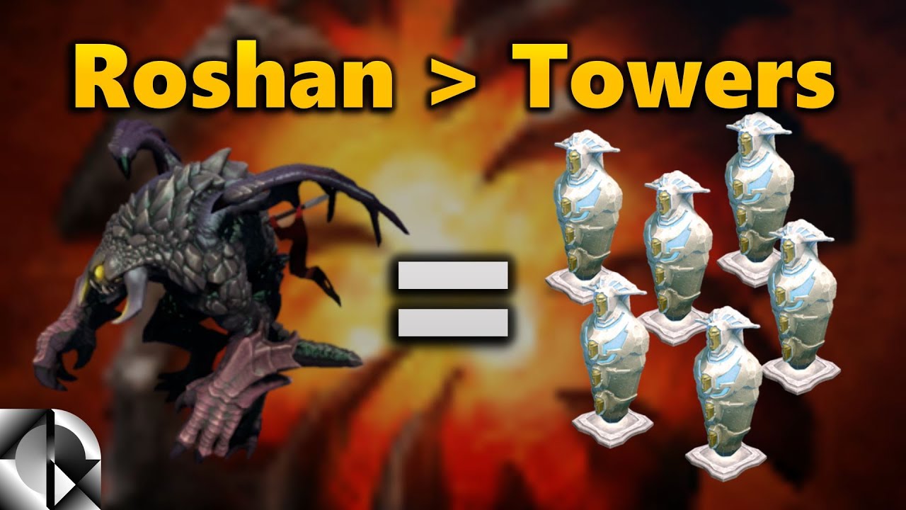 Stop taking T2 Towers instead of Roshan | Dota 2 7.29d