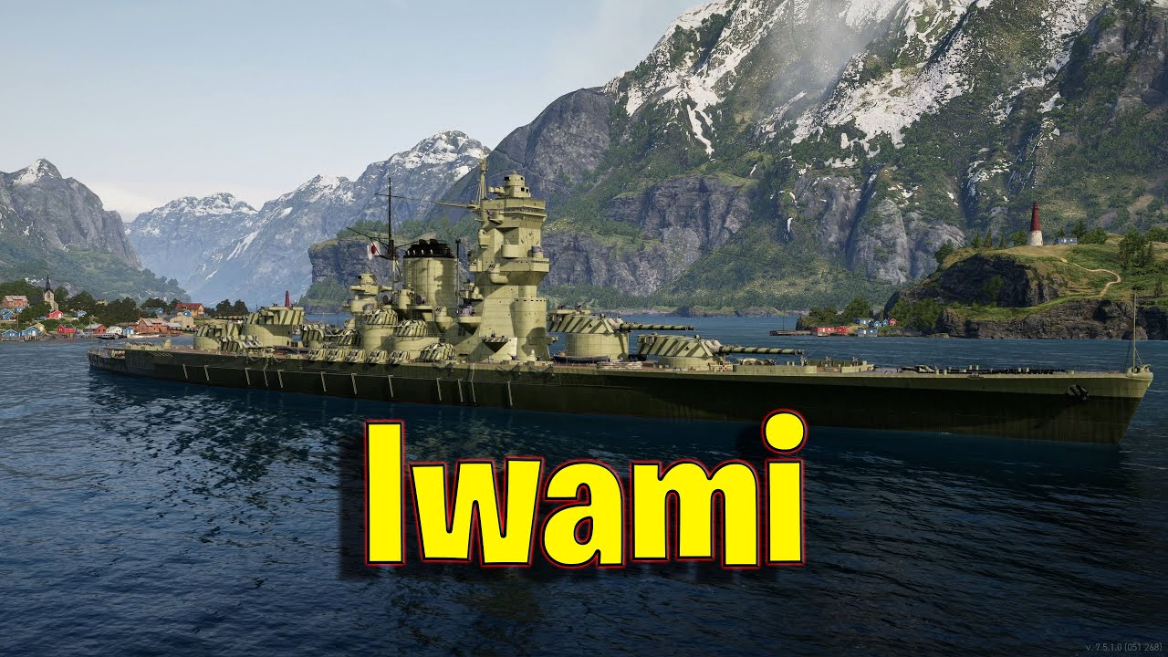 Iwami Still Dominating It's Flank in World of Warships Legends!