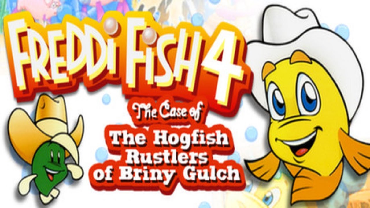 Freddi Fish 4: The Case of The Hogfish Rustlers of Briny Gulch - Full Game HD Walkthrough - NC