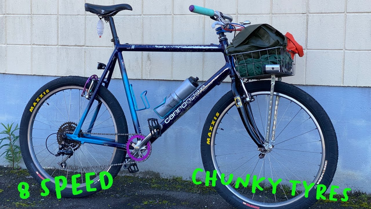 Сборка ретро-велосипеда для городских поездок — Cannondale M2000 1993 года