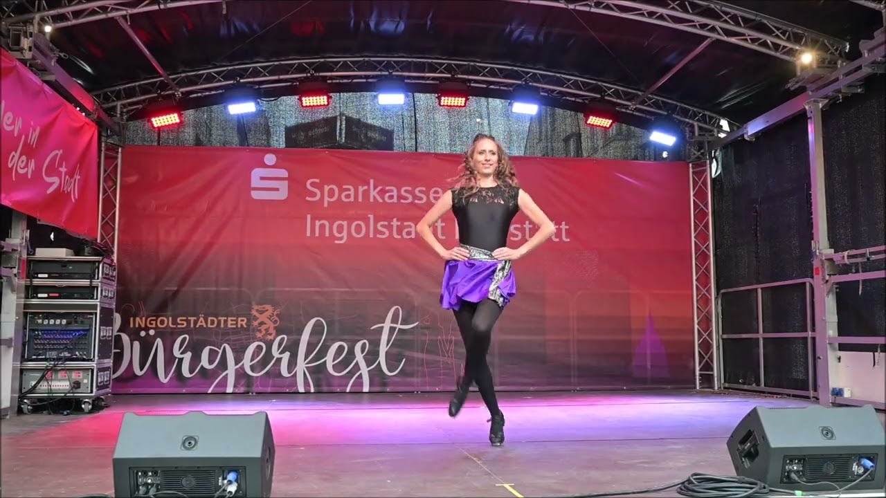 CELTICA Irish Dance Academy - Bürgerfest Ingolstadt 2025 - North/Aurora Treble reel