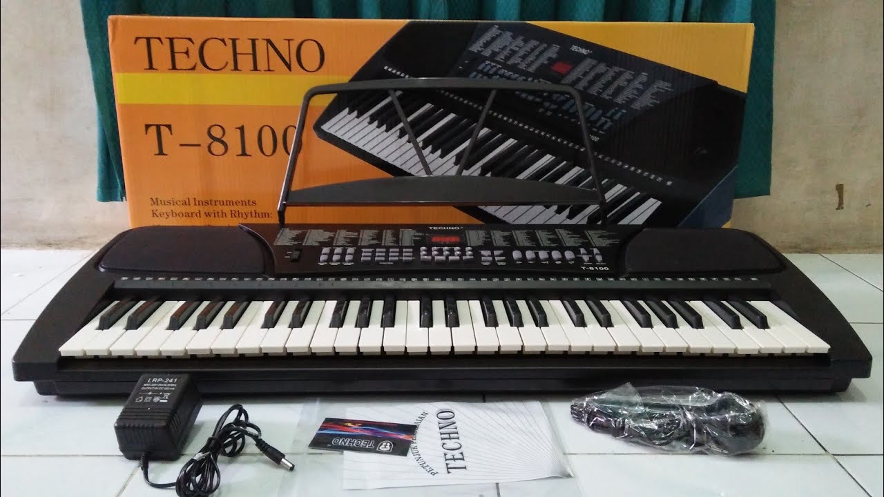 FULL RIEVIUW KEYBOARD TECHNO T-8100