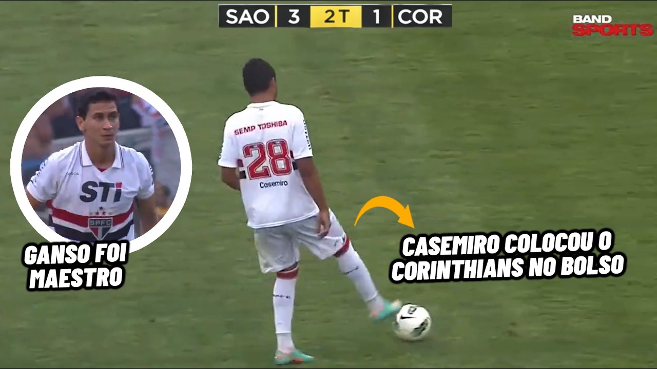 O DIA QUE O TIME RESERVA DO SÃO PAULO ATROPELOU O FAVORITO CORINTHIANS