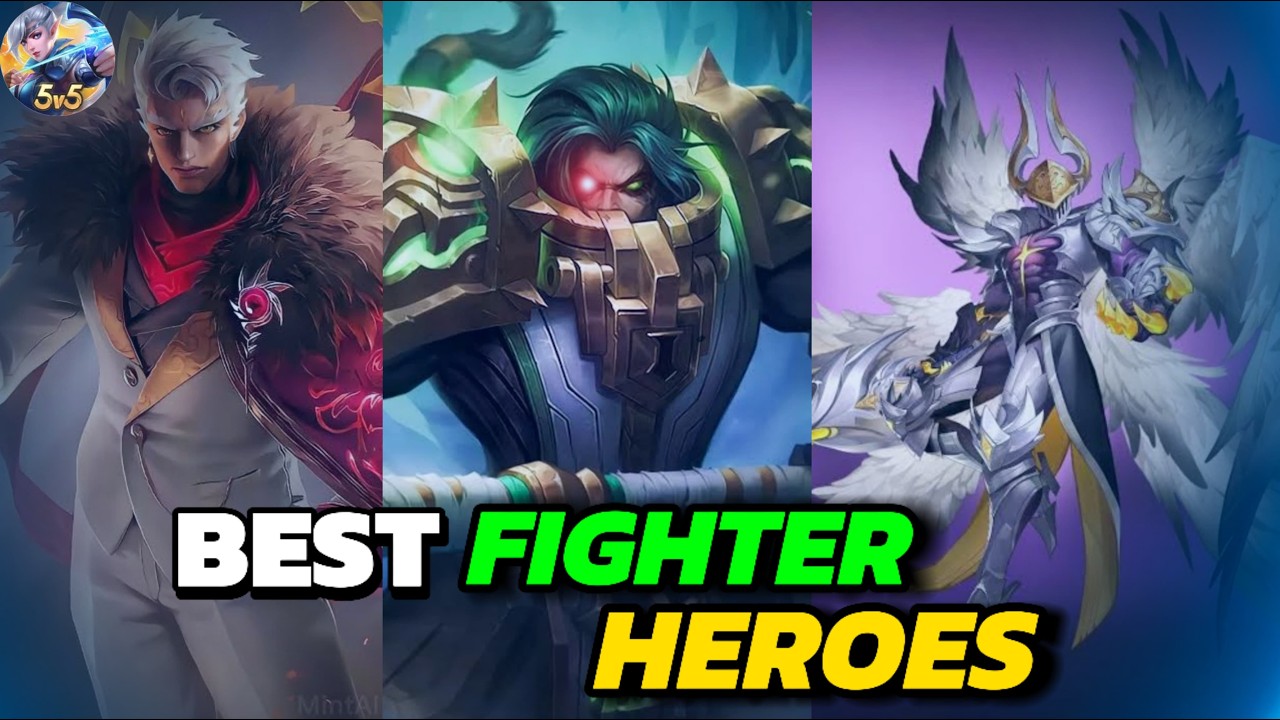 BEST FIGHTER in mobile legends 2024 for Solo Rank | EXP lanes masters