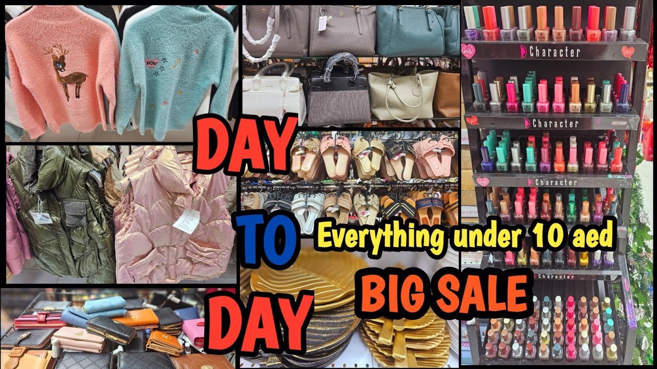 Super Cheap Shopping at DAY TO DAY 4K l Showing Items & Prices l Dubai Fashionista Vlogs