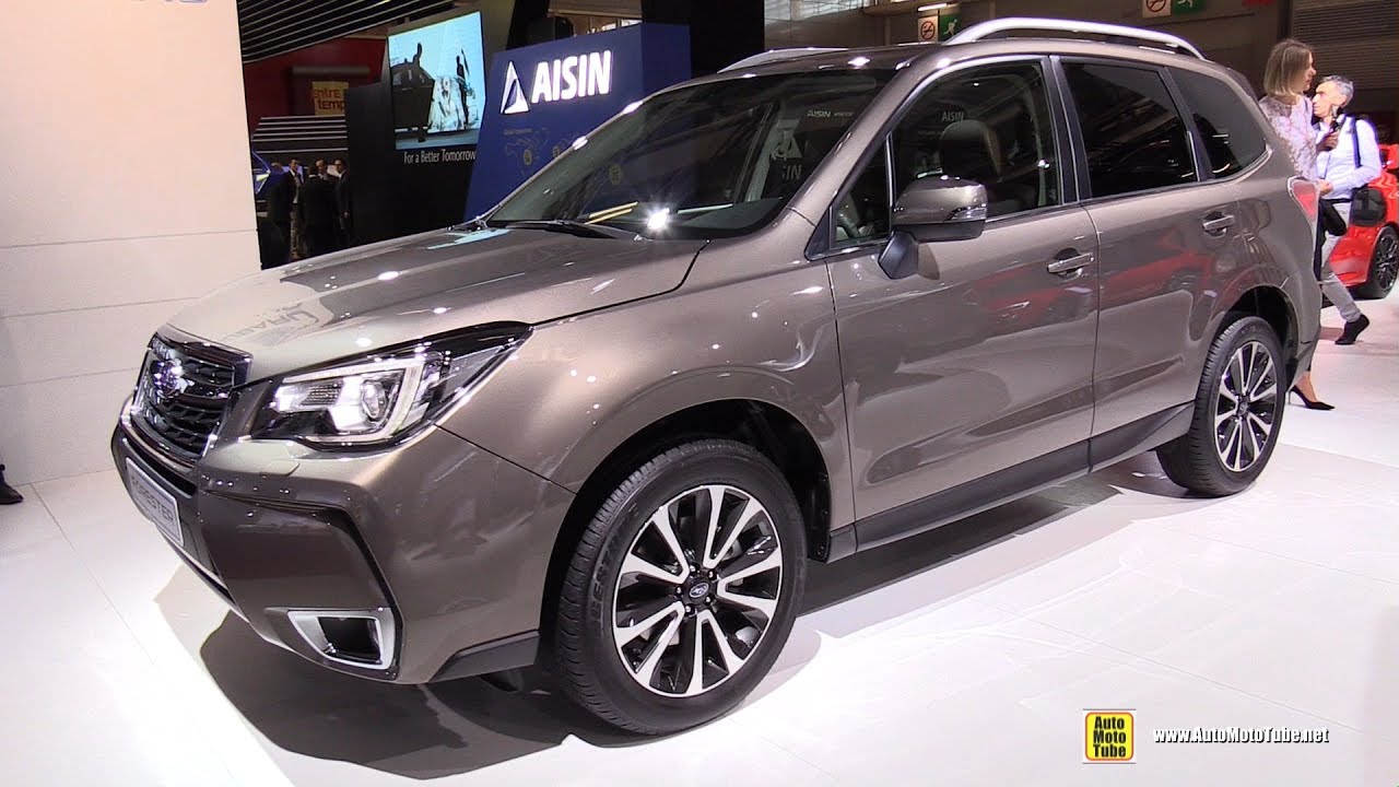 2017 Subaru Forester 2.0D Sport Exclusive - Exterior and Interior Walkaround - 2016 Paris Motor Show