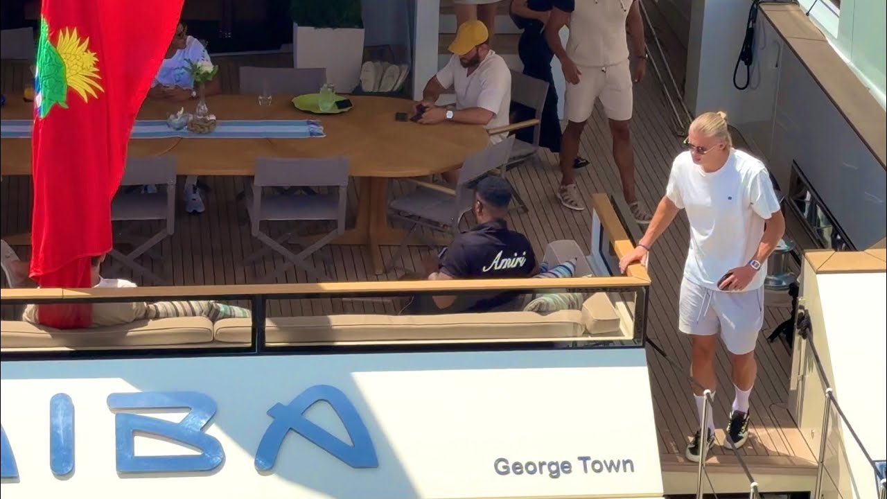 ERLING HAALAND (Manchester F.C.) Luxurious Lifestyle in Monaco, Superyacht & Supercar @emman25MC