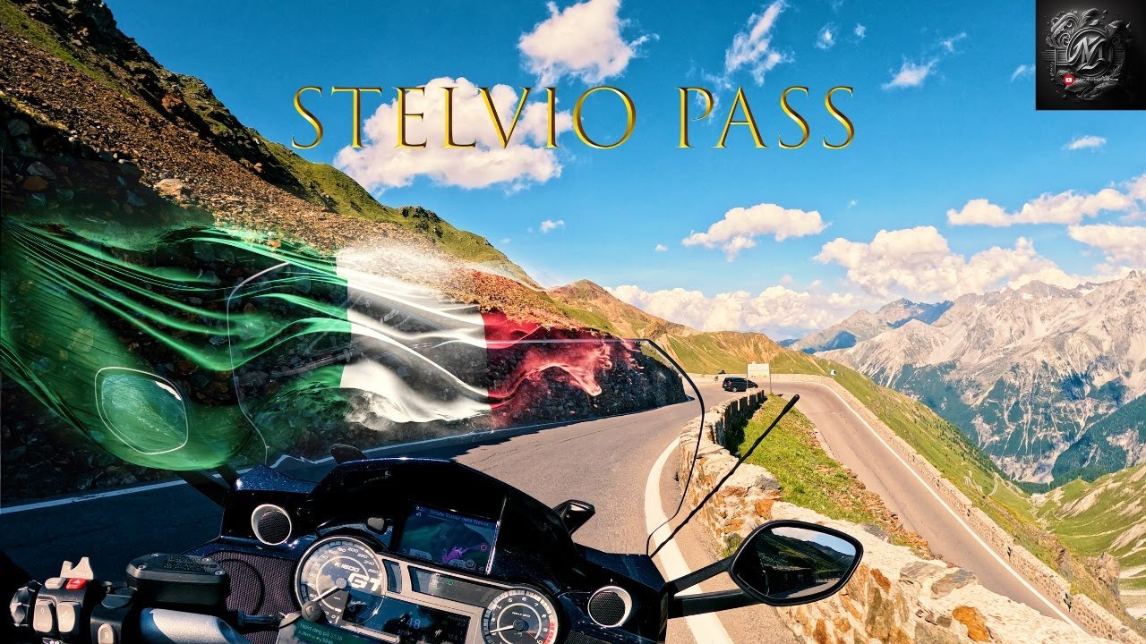 POV 2018 K1600GT climbing the legendary Stelvio Pass