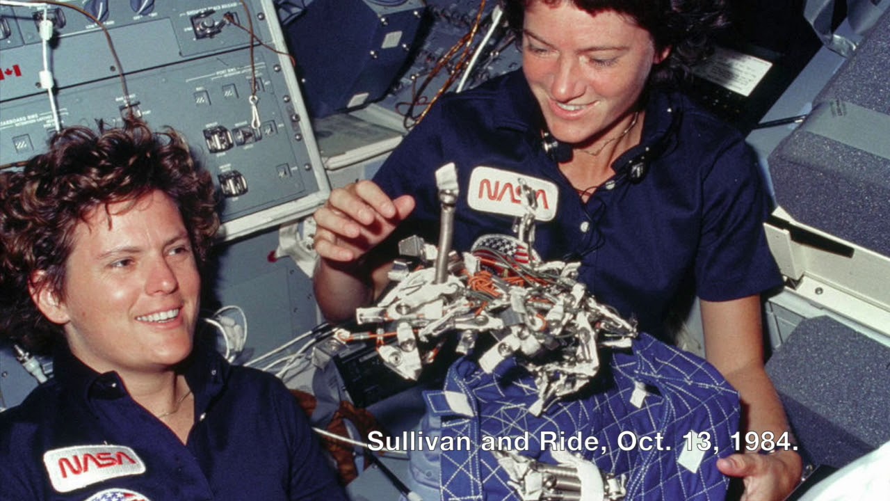Astronaut Kathryn Sullivan was first woman to walk in space