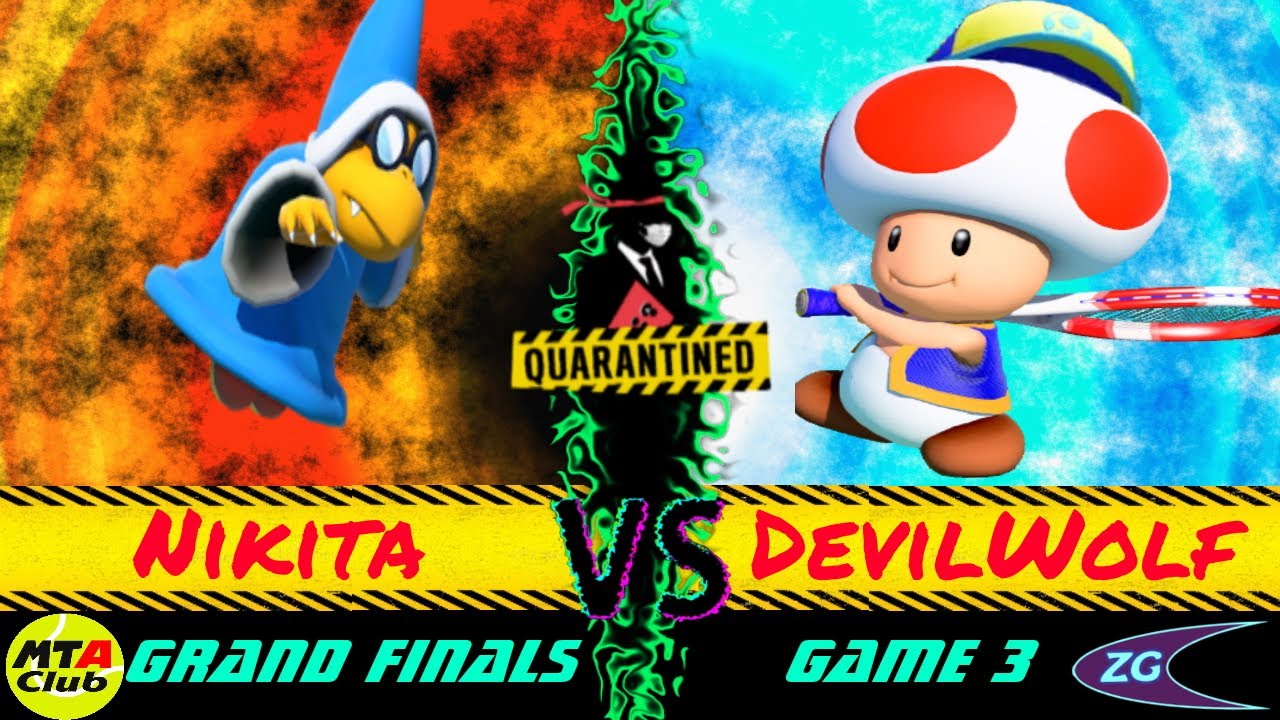 Quarantined Rapport 3 - Mario Tennis Aces Tournament Grand Finals, Game 3 - Nikita vs DevilWolf